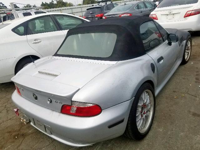 WBACN53441LL48763 - 2001 BMW Z3 3.0 SILVER photo 4