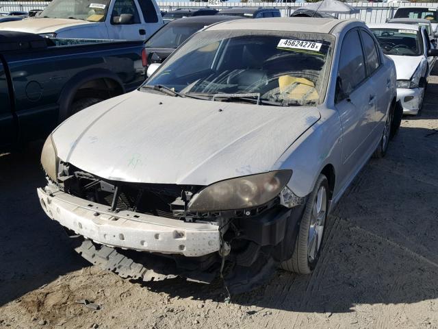 JM1BK323251258520 - 2005 MAZDA 3 S GRAY photo 2