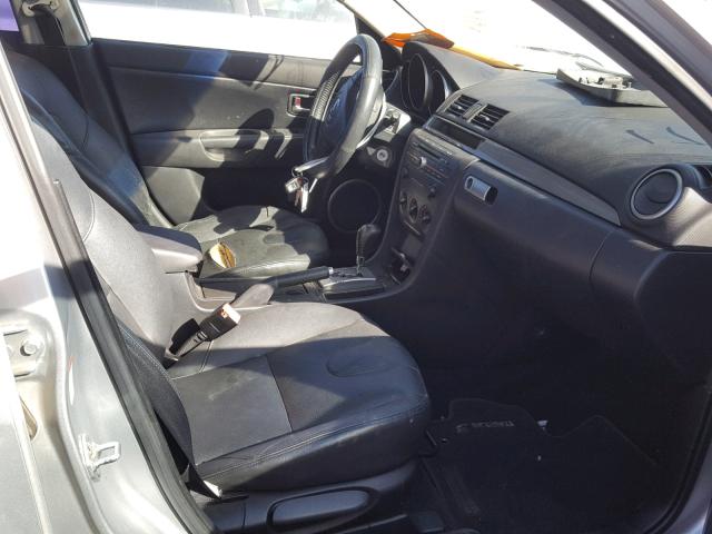 JM1BK323251258520 - 2005 MAZDA 3 S GRAY photo 5