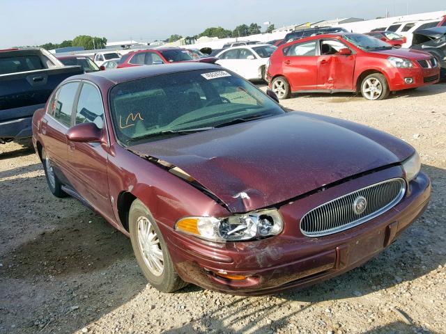 1G4HP52K444107217 - 2004 BUICK LESABRE CU MAROON photo 1