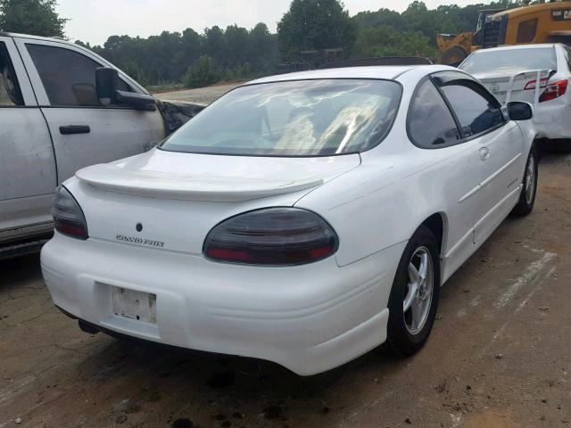 1G2WP12K7XF279100 - 1999 PONTIAC GRAND PRIX WHITE photo 4