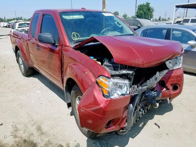 1N6BD0CT9HN724851 - 2017 NISSAN FRONTIER S RED photo 1
