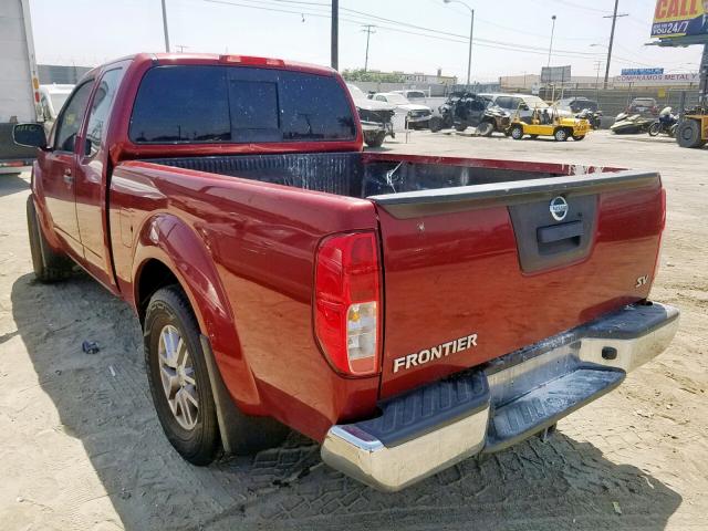 1N6BD0CT9HN724851 - 2017 NISSAN FRONTIER S RED photo 3