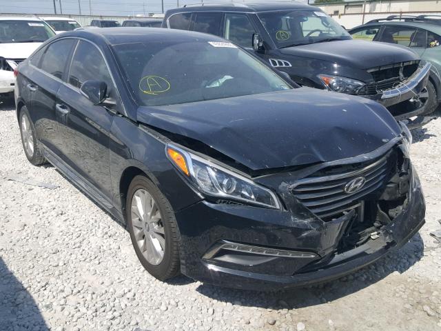 5NPE34AF6FH024936 - 2015 HYUNDAI SONATA SPO BLACK photo 1