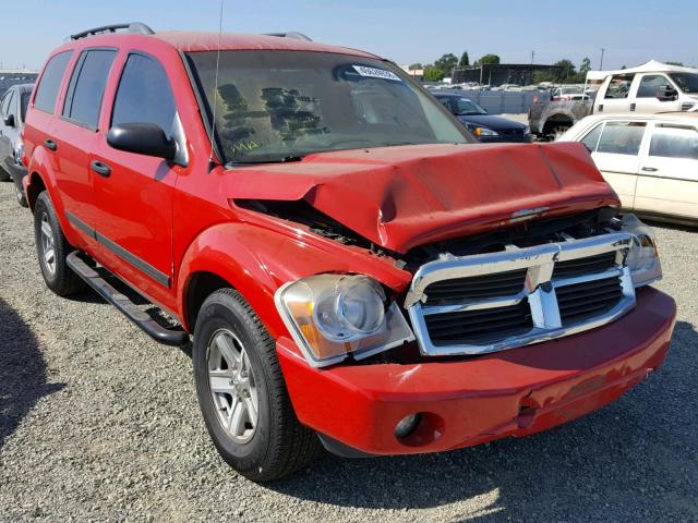 1D4HB48NX6F190984 - 2006 DODGE DURANGO SL RED photo 1