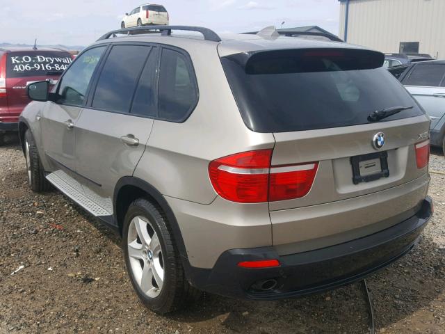 5UXFE43588L002436 - 2008 BMW X5 3.0I GOLD photo 3