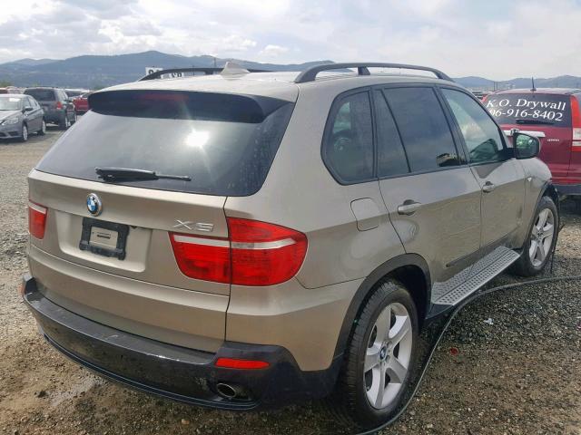 5UXFE43588L002436 - 2008 BMW X5 3.0I GOLD photo 4