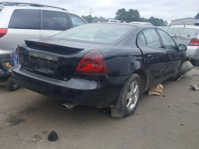 2G2WS522651268468 - 2005 PONTIAC GRAND PRIX BLACK photo 4