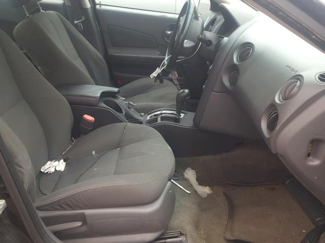 2G2WS522651268468 - 2005 PONTIAC GRAND PRIX BLACK photo 5