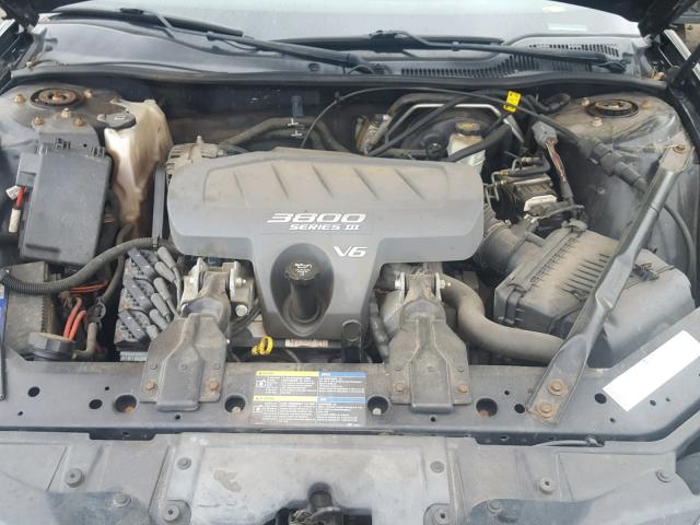 2G2WS522651268468 - 2005 PONTIAC GRAND PRIX BLACK photo 7