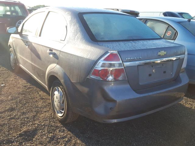 KL1TD56668B088022 - 2008 CHEVROLET AVEO BASE Boz foto 3