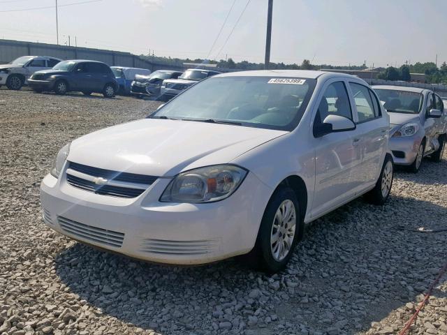 1G1AD5F53A7242307 - 2010 CHEVROLET COBALT 1LT WHITE photo 2