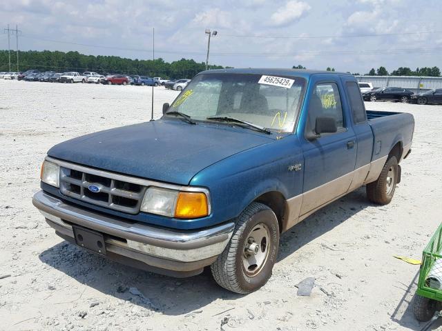 1FTCR14U4RTA32774 - 1994 FORD RANGER SUP GREEN photo 2