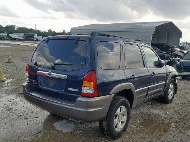 4F2CZ06153KM18940 - 2003 MAZDA TRIBUTE ES 蓝色 照片 4