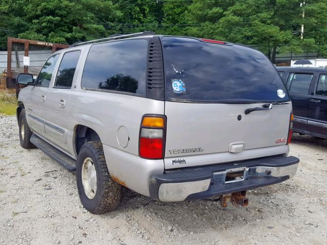 1GKFK16Z65J214349 - 2005 GMC YUKON XL K SILVER photo 3