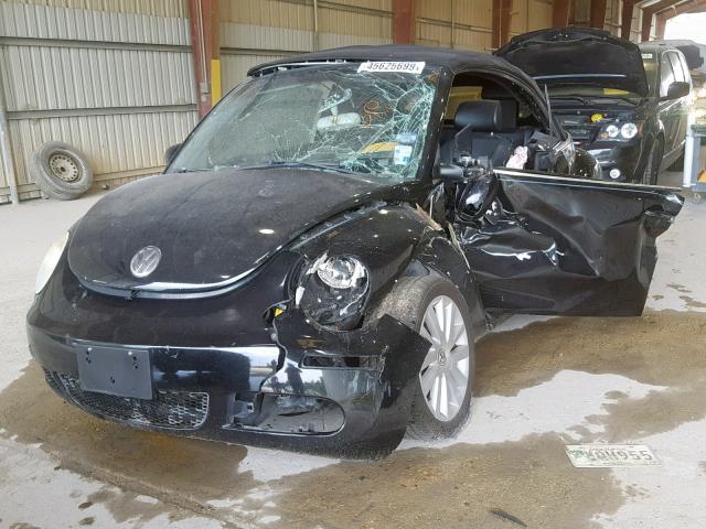 3VWRF31Y89M400469 - 2009 VOLKSWAGEN NEW BEETLE Schwarz Foto 2