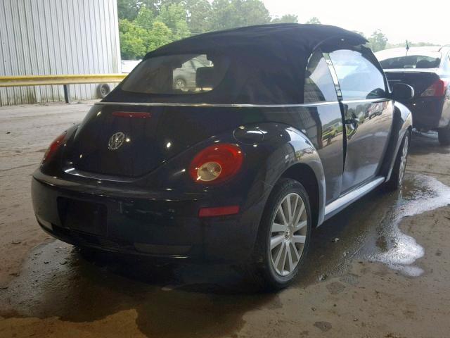 3VWRF31Y89M400469 - 2009 VOLKSWAGEN NEW BEETLE Schwarz Foto 4