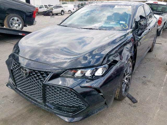 4T1BZ1FB7KU004390 - 2019 TOYOTA AVALON XLE BLACK photo 2