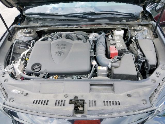 4T1BZ1FB7KU004390 - 2019 TOYOTA AVALON XLE BLACK photo 7