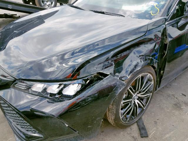 4T1BZ1FB7KU004390 - 2019 TOYOTA AVALON XLE BLACK photo 9