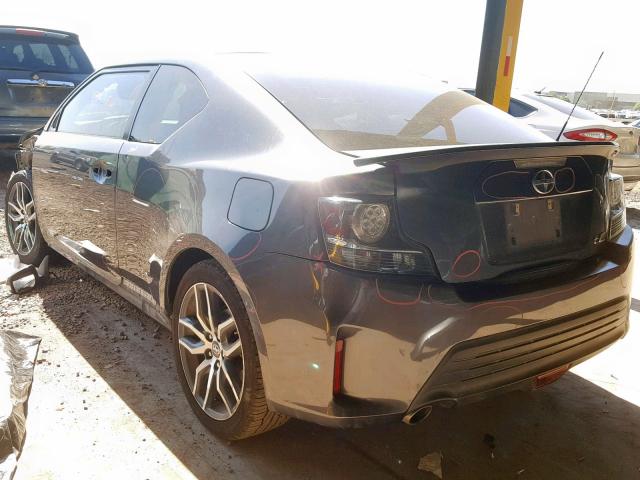 JTKJF5C77E3080338 - 2014 TOYOTA SCION TC ნაცრისფერი ფოტო 3