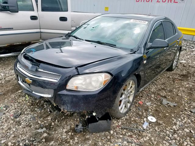 1G1ZK57708F213100 - 2008 CHEVROLET MALIBU LTZ ლურჯი ფოტო 2