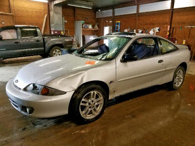 1G1JF12T3Y7217764 - 2000 CHEVROLET CAVALIER Z SILVER photo 2