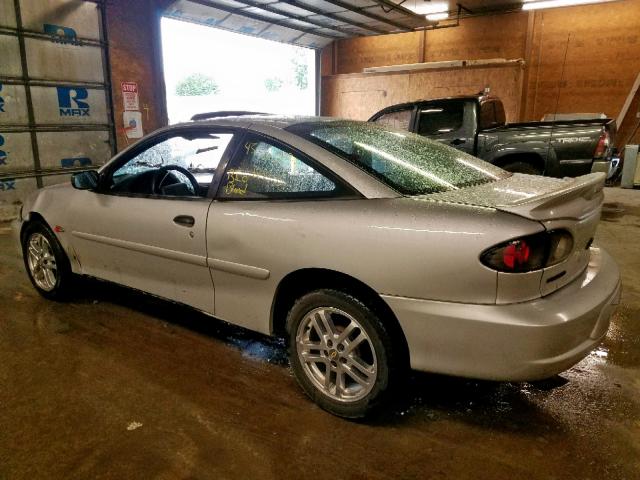 1G1JF12T3Y7217764 - 2000 CHEVROLET CAVALIER Z SILVER photo 3