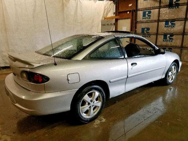 1G1JF12T3Y7217764 - 2000 CHEVROLET CAVALIER Z SILVER photo 4