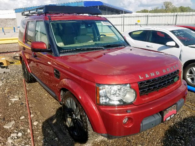 SALAG2D42AA536042 - 2010 LAND ROVER LR4 HSE RED photo 1