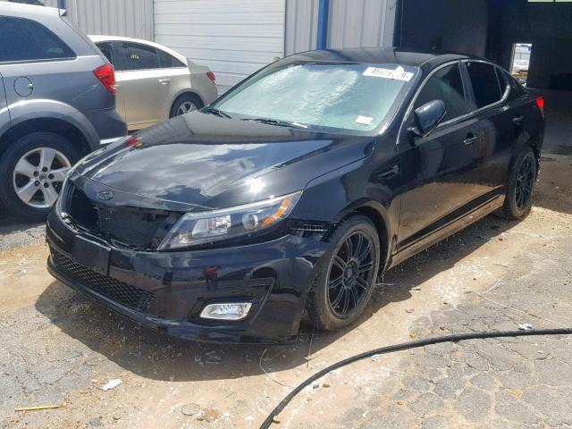 5XXGN4A76EG275509 - 2014 KIA OPTIMA EX BLACK photo 2