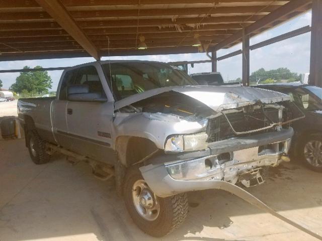 1B7KF23611J598369 - 2001 DODGE RAM 2500 SILVER photo 1