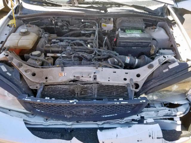 1FAFP34N97W302381 - 2007 FORD FOCUS ZX4 SILVER photo 7