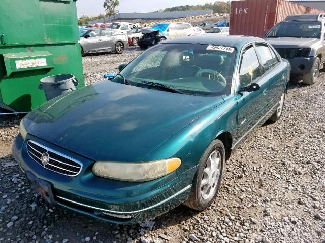 2G4WB52K5W1440417 - 1998 BUICK REGAL LS GREEN photo 2