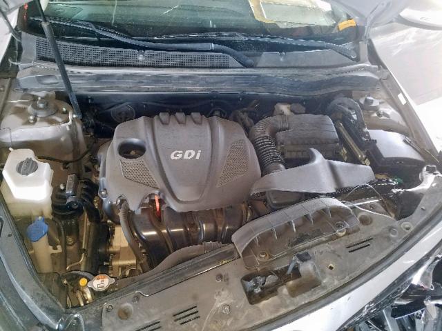 5XXGN4A7XFG415420 - 2015 KIA OPTIMA EX GRAY photo 7