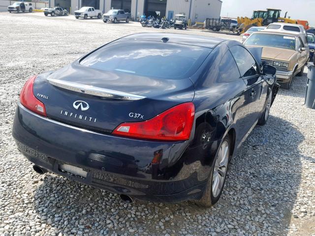 JN1CV6EL9BM260884 - 2011 INFINITI G37 BLACK photo 4