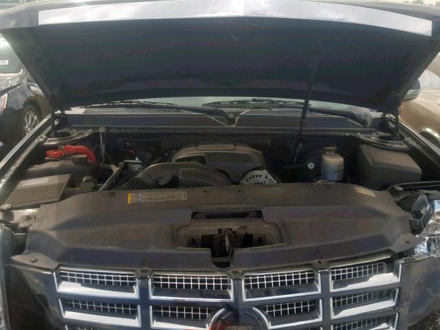 1GYFK23259R282135 - 2009 CADILLAC ESCALADE L BLACK photo 7