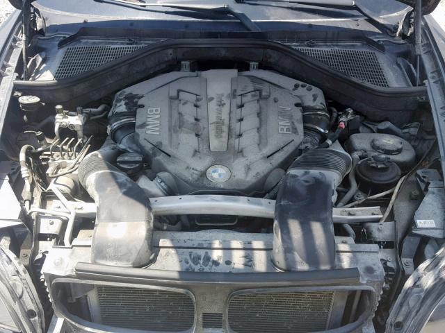 5UXFG8C53CL590031 - 2012 BMW X6 XDRIVE5 Czarny zdjęcie 7