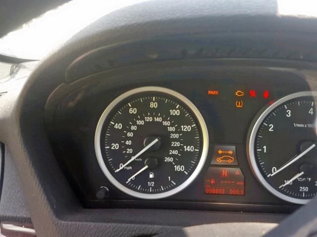 5UXFG8C53CL590031 - 2012 BMW X6 XDRIVE5 Czarny zdjęcie 8