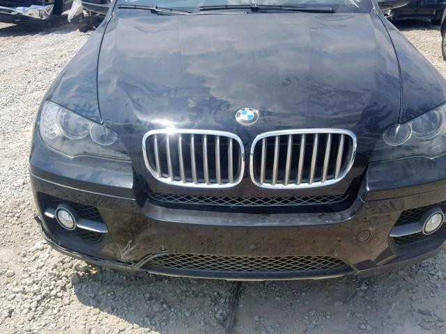 5UXFG8C53CL590031 - 2012 BMW X6 XDRIVE5 BLACK photo 9
