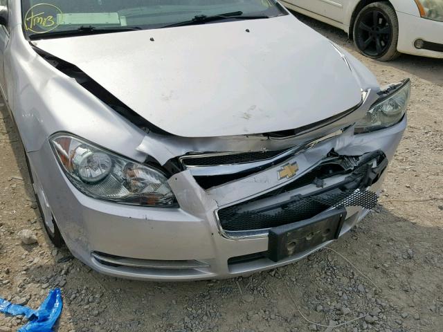 1G1ZC5E05CF302222 - 2012 CHEVROLET MALIBU 1LT 银色 照片 9