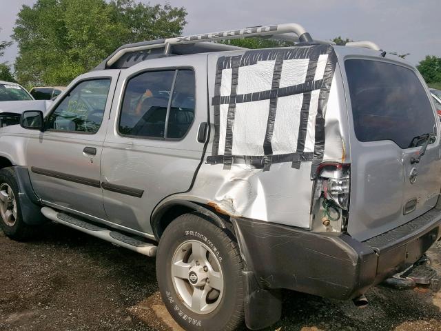 5N1ED28Y64C640620 - 2004 NISSAN XTERRA XE SILVER photo 9