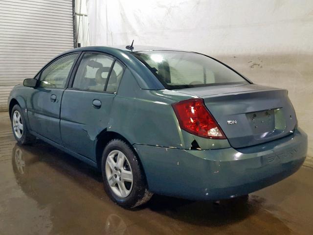 1G8AZ55F56Z163889 - 2006 SATURN ION LEVEL GREEN photo 3