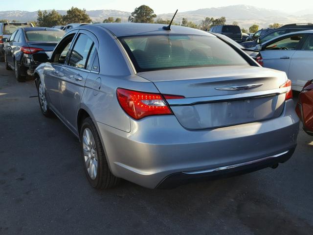 1C3CCBAB9EN231056 - 2014 CHRYSLER 200 LX SILVER photo 3