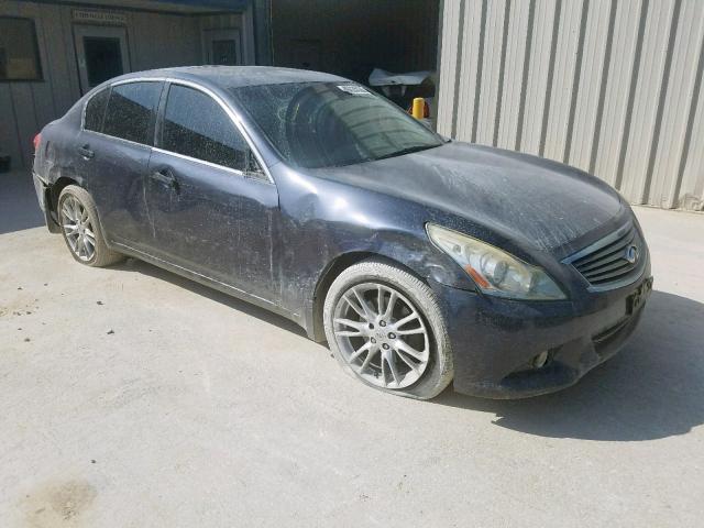 JN1CV6AR2BM402955 - 2011 INFINITI G37 GRAY photo 1