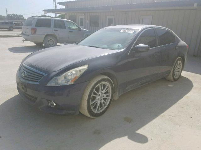 JN1CV6AR2BM402955 - 2011 INFINITI G37 GRAY photo 2