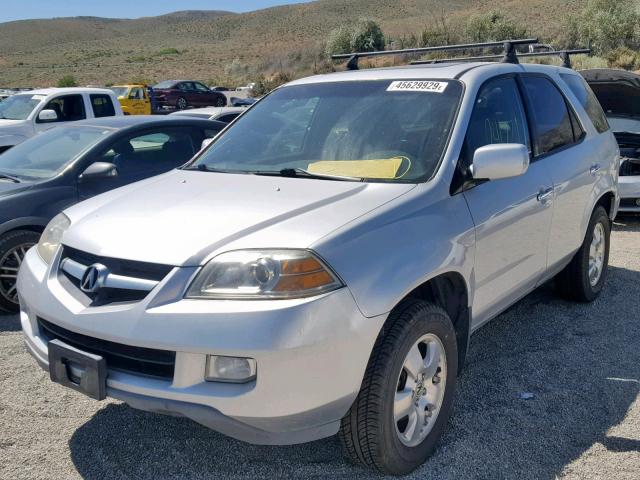 2HNYD18265H535804 - 2005 ACURA MDX SILVER photo 2