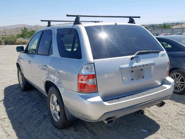 2HNYD18265H535804 - 2005 ACURA MDX SILVER photo 3