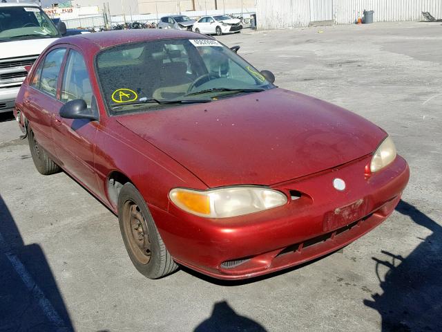 1MEFM10P8XW619355 - 1999 MERCURY TRACER GS RED photo 1