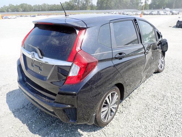 3HGGK5G89FM744849 - 2015 HONDA FIT EX BLACK photo 4